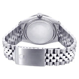 Black Arabic Jubilee Band Automatic Moissanite  Watch Gift For Men's