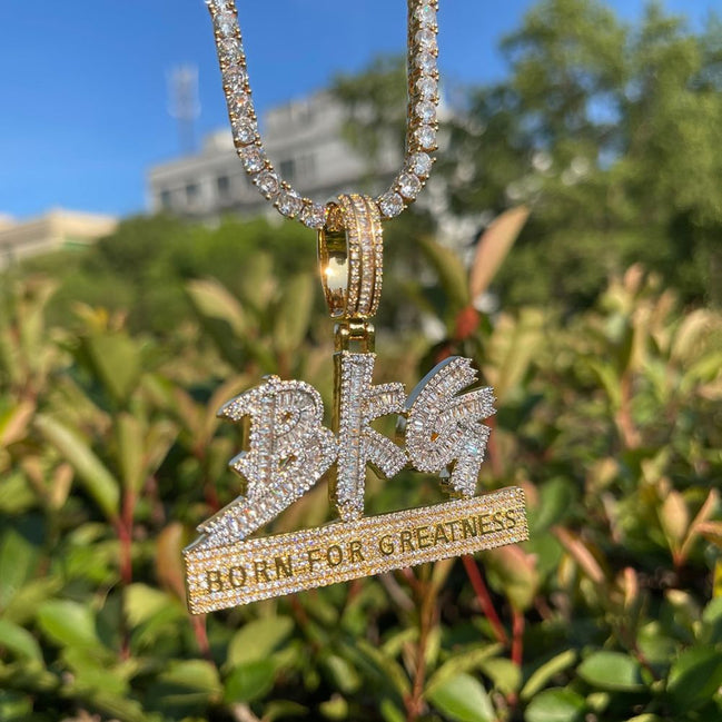 Iced Out Moissanite Diamond Unique Style Hip Hop Pendant