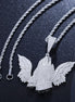 Moissanite Diamond Praying Hands Customize Men's Pendant