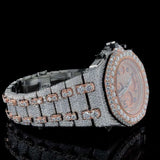 Automatic Chrono Dial Moissnaite Watch For Men's
