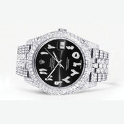 Iced Out Automatic Classic Moissnaite Wrist Watch