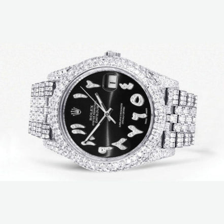 Iced Out Automatic Classic Moissnaite Wrist Watch