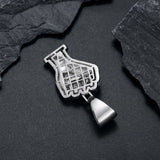 925 Silver Moissanite Diamond Hip Hop Pendant
