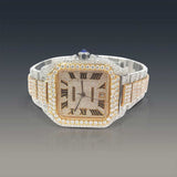 Roman Numeric Moissanite Automatic Exclusive Watch
