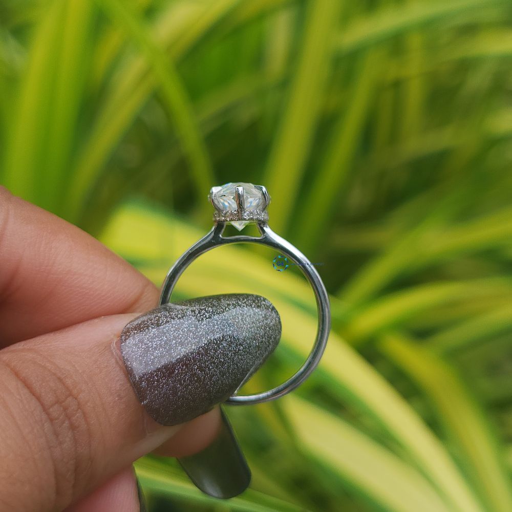 3 Carat Marquise Cut Lab Grown Diamond Ring
