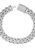 123 Moissanite Diamond Cuban Link Bracelet