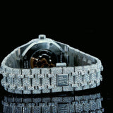 Automatic Bust Down Moissanite Diamond Watches For Men