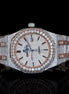 Dual Tone Moissanite Watch Gift For Him