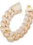 Crub Link Cuban Moissanite Bracelet