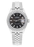 Datejust Black Color Dial Automatic Watch For Men's