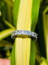 Lab Grown Radiant Cut Full Eternity Wedding Band For Women