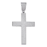 925 Sterling Silver Criss Cross Classic Pendant