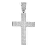 925 Sterling Silver Criss Cross Classic Pendant