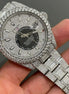 Chrono Dial Baguette Moissanite Watch For Men's