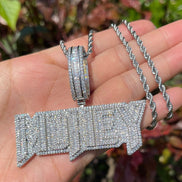 Customize Moissanite Diamond Iced Out Pendant