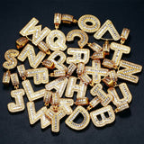 Customize Alphabet Letter Moissanite Diamond Pendant