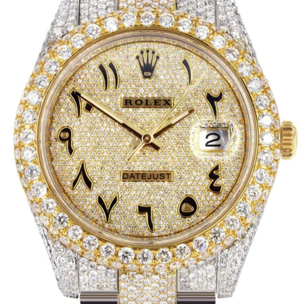 Expensive Rapper Watches For Men's Moissanite Wrist Watch