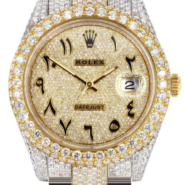 Expensive Rapper Watches For Men's Moissanite Wrist Watch