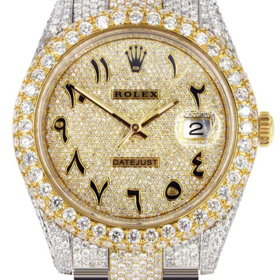 Expensive Rapper Watches For Men's Moissanite Wrist Watch