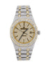 Iced Out Automatic Wrist Moissanite Watch For Men's