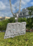 Iced Out Moissanite Diamond Hip Hop Necklace