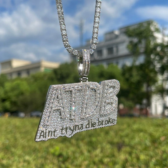 Iced Out Moissanite Diamond Hip Hop Necklace