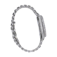 Stainless Steel Iced Out Moissanite Custom Watch
