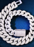 Moissanite Iced Out Chain For Men's