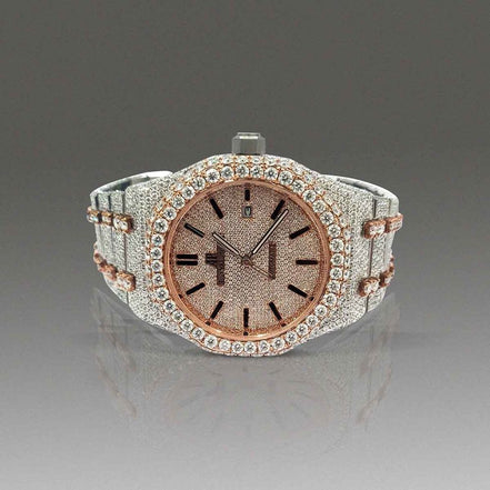 Luxury Moissanite Iced Out Stylish Watch For Men's