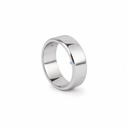 Princess Cut Moissanite Bezel Solitaire Men's Ring