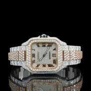 Customize Design Luxury Moissanite Diamond Automatic Watch