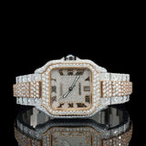 Customize Design Luxury Moissanite Diamond Automatic Watch