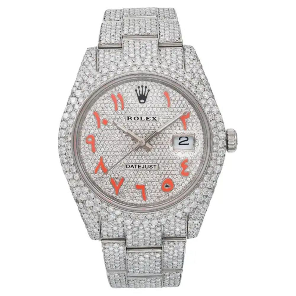 Moissanite Full Iced Out Datejust Luxury Watch