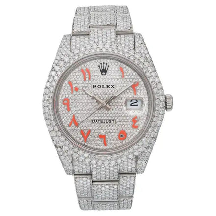 Moissanite Full Iced Out Datejust Luxury Watch