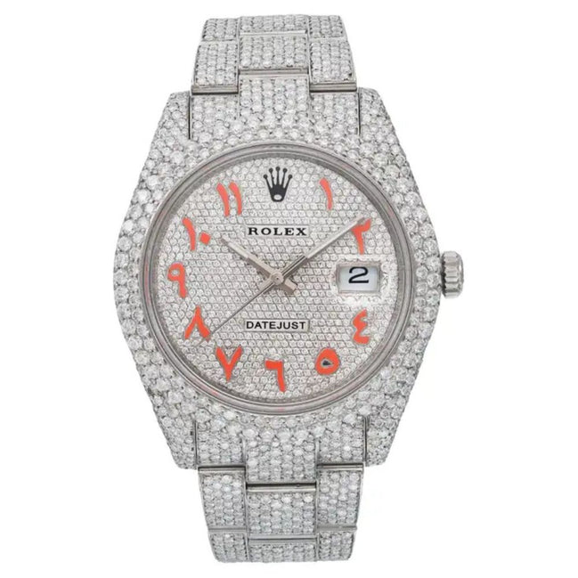 Moissanite Full Iced Out Datejust Luxury Watch