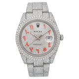 Moissanite Full Iced Out Datejust Luxury Watch
