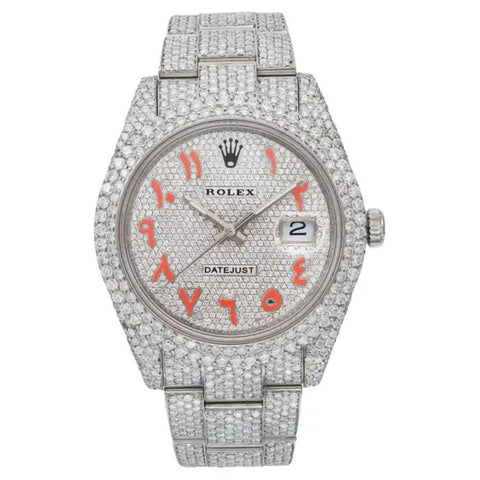 Moissanite Full Iced Out Datejust Luxury Watch