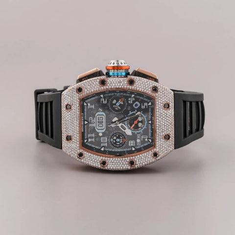 VVS1 Moissanite Diamond Automatic Luxury Men's Watch
