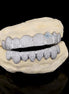 Iced Moissanite Diamond Custom Grillz 10 Top And 10 Bottom Grillz