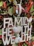 Family Health Wealth Customize Moissanite Pendant