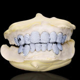Round Cut Moissanite Customize Letter Grillz