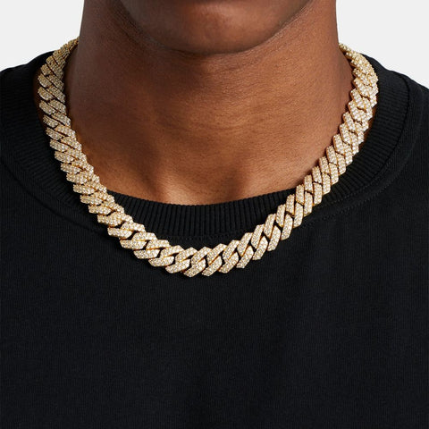 Elegant Style Moissanite Diamond Cuban Chain