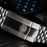 41mm D Color Moissanite Blue Index Dial Luxury Watch