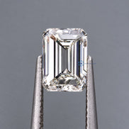 E VVS2 Emerald Cut Lab Grown Diamond, Loose CVD Diamond for Custom Designs