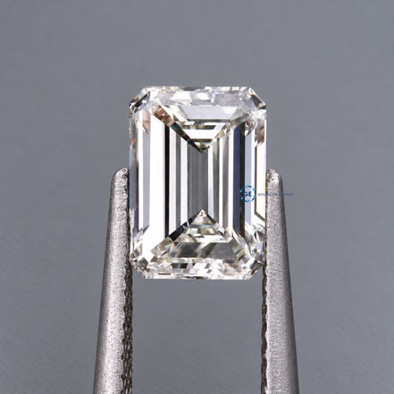 E VVS2 Emerald Cut Lab Grown Diamond, Loose CVD Diamond for Custom Designs