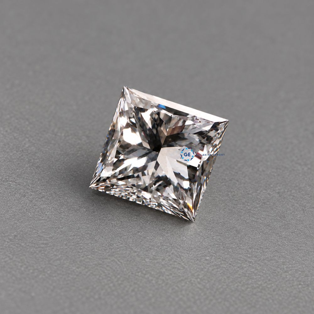 Princess Cut Lab Grown Diamond, IGI Certified Diamond