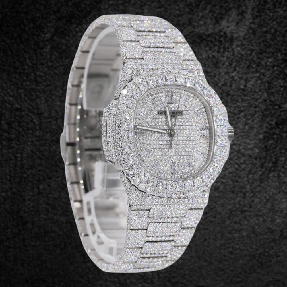 Automatic Luxury Moissanite Wrist Watch