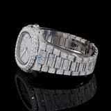 Bust Down Moissanite Full White Luxury Watch Gift For Him