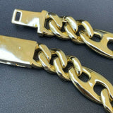 Colorless Moissanite Diamond Men's Cuban Bracelet