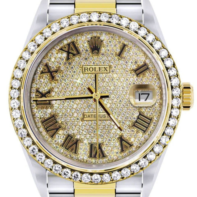 Automatic Roman Numeric Stainless Steel Wrist Watch